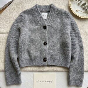 Part Two Mohair Cardigan Size S